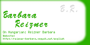 barbara reizner business card